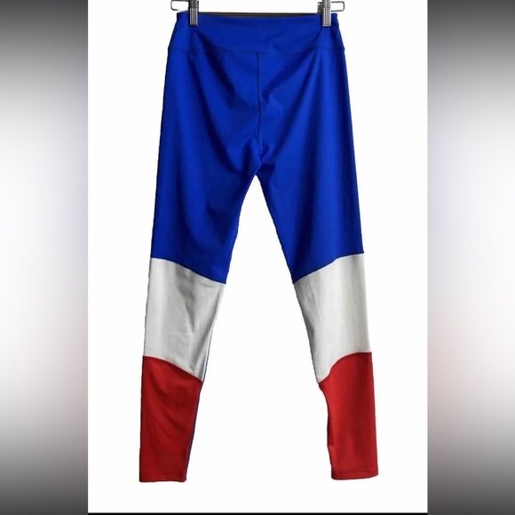 Section 119 X Grateful Dead High Rise Stealie Red White & Blue Leggings Size M - Picture 6 of 7